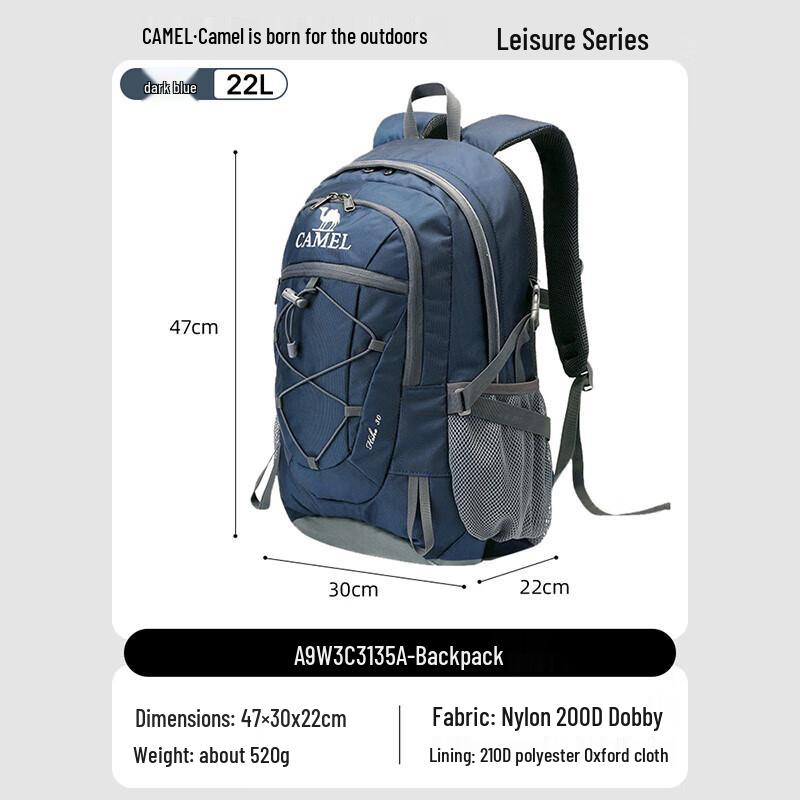 Camel Outdoor 15-22L Wasserdichter Wander- und Reise-Rucksack