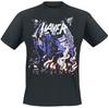Slayer Vintage Dämonenschwert Druck Baumwoll-T-Shirt Herren Damen Thrash Metal Band Unisex Tee