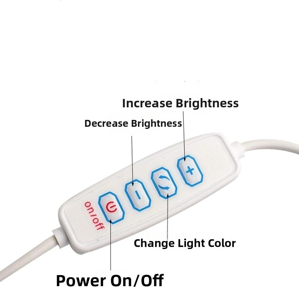 USB Plug LED Mushroom Table Lamp LED Lighting Desk Lights Modern Night Light  Study Room