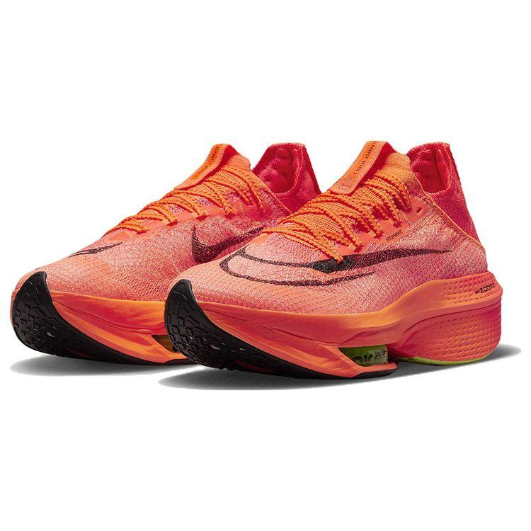Nike Air Zoom Alphafly NEXT% 2 Total Orange Femmes Baskets Bright-Crimson Ghost-Vert Noir DN3559-800