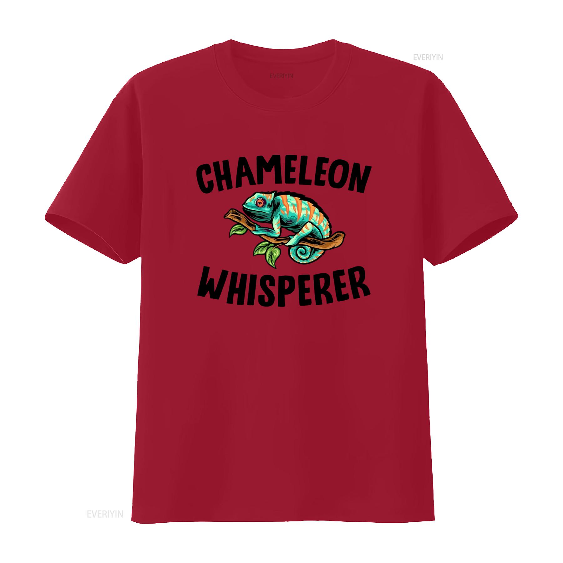 

Chameleon Whisperer T Shirt Unique Reptile Lover Design Cute and Colorful Perfect for Animal Enthusiasts vintage Washed S