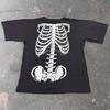 1990s Andrea Skeleton Anatomy Graphic Tee | XL