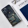Japanese Style Ukiyo-e Art Case For iPhone 17 Air 15 14 13 12 11 16 Pro Max Mini 16 15 Plus 16e Funda Silicone Cover