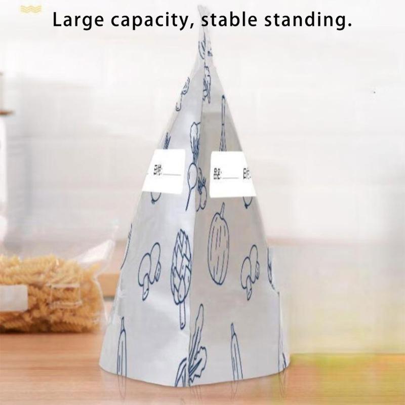 Thickened Aluminum Foil Sealed Bags With Expandable Space Moistureproof Food Containers For Kitchen Organization