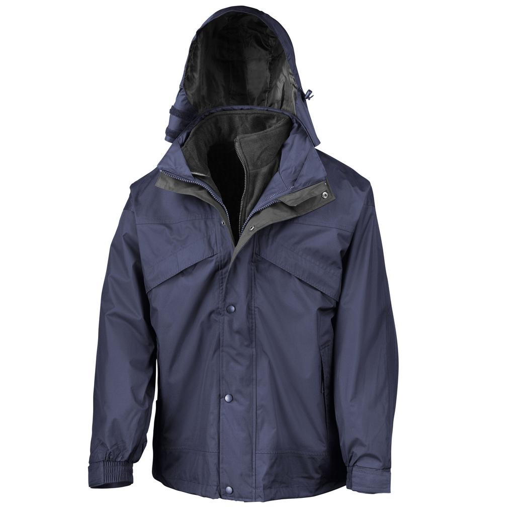 Result Core Unisex Adult 3 in 1 Fleece Jacket