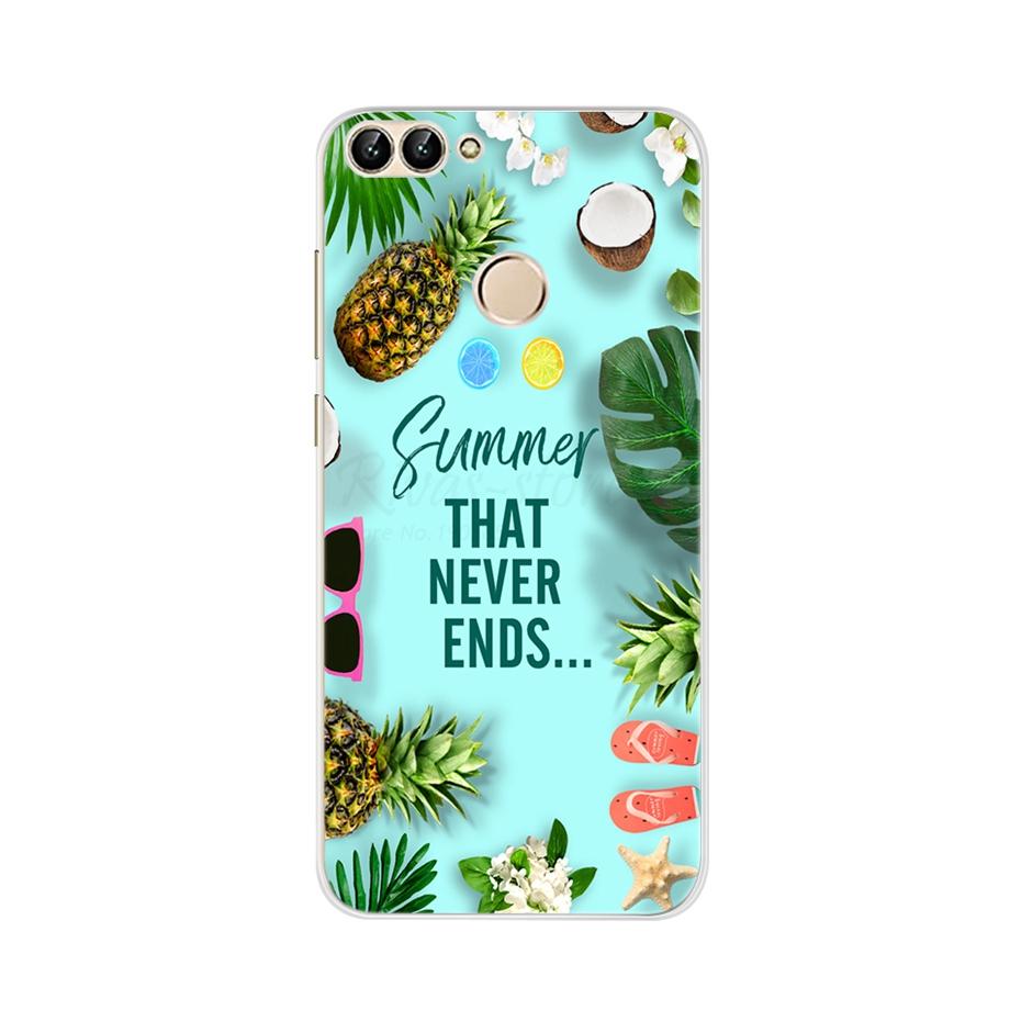 For Huawei P Smart 2018 Case TPU Soft Silicone Back Cover Phone Case For Huawei P Smart 2019 Cover Fundas FIG-LX1 PSmart Case