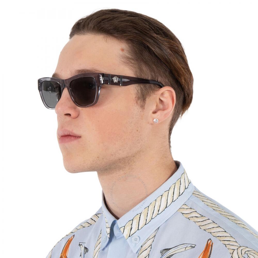 VerSace Dark Grey Square Men S SunglaSSeS Ve4457 543287 55