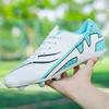 Men's Football Shoes Low Top Soccer shoes Men's Long Nail FG Cleat Outdoor Sports Training Shoes Anti Slip Nail Shoes Size 35-45