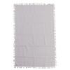 Cotton Linen Tablecloths Waterproof Oilproof Washable Wrinkle Free Tassels Rectangle Dining Table
