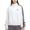 adidas Schleife Drei Streifen Locker Atmungsaktiv Bequem Weich Hautfreundlich Jacke Damenjacke Weiß JY5651