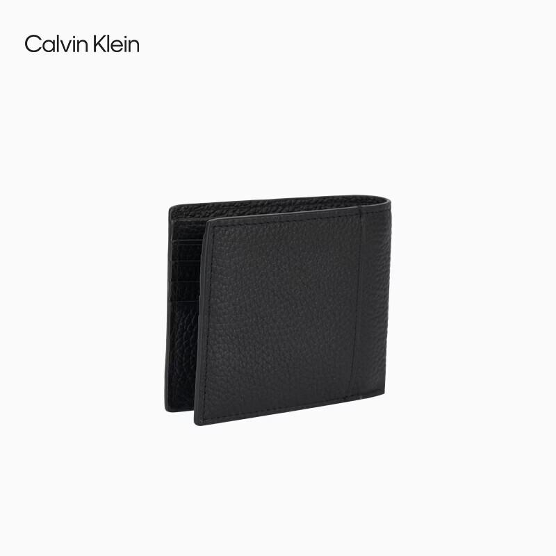 Calvin Klein Jeans Men's Pebbled Leather Multi-Card Wallet