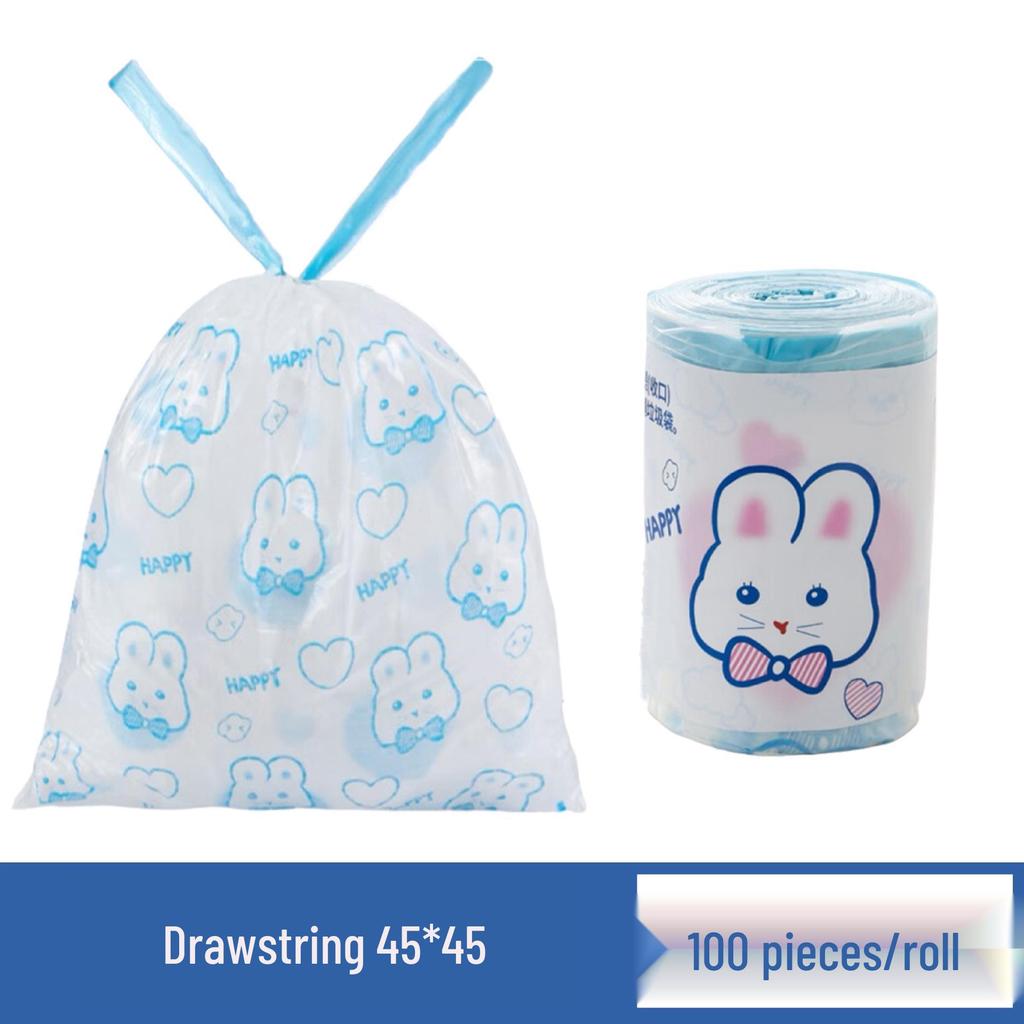 Large Drawstring Trash Bags - Thick, Durable, Kitchen & Home Use