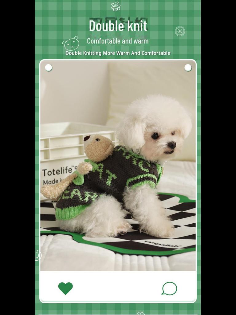 Spring & Winter Dog Clothes: Bichon Frise, Pomeranian, Teddy, Small Dog Sweater