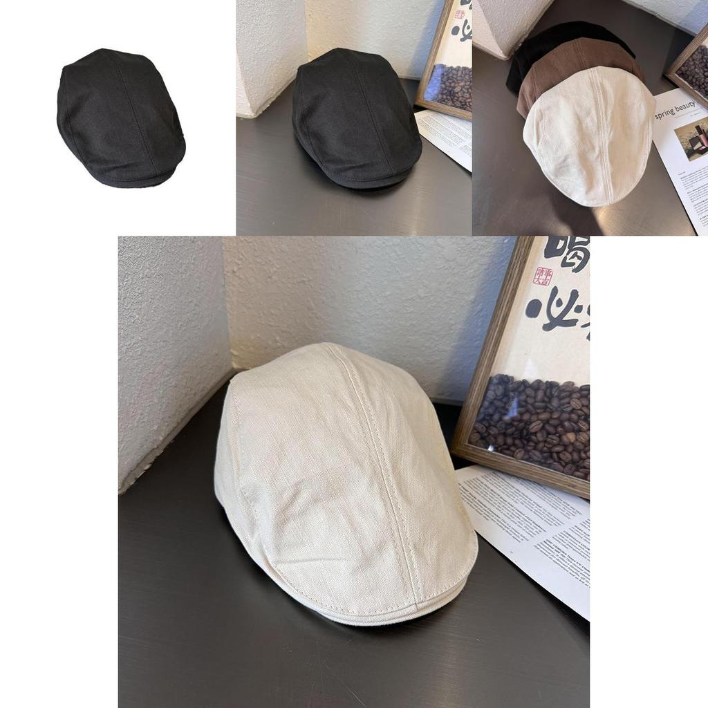 Vintage British Retro Newsboy Cap With Cotton Blend For Men And Women Summer And Winter Wear