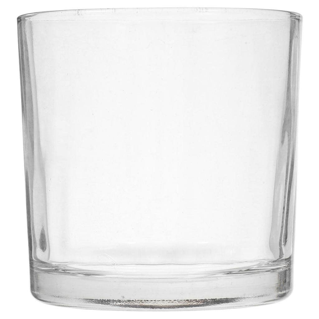 Clear Glass Cylinder Vase Modern Simple Style Flower Arrangement Container for Living Room Bedroom Patio Indoor Outdoor Use