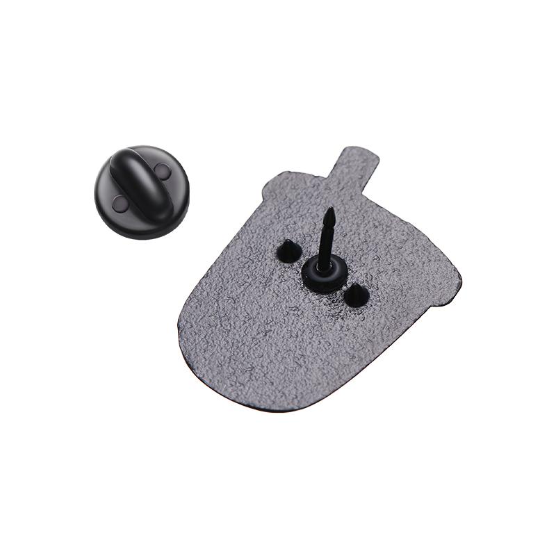 Cute Animal Milk Tea Enamel Pins Custom Salamander Capybara Frog Fox Brooches Lapel Badges Animal Jewelry Gift for Kids Friends