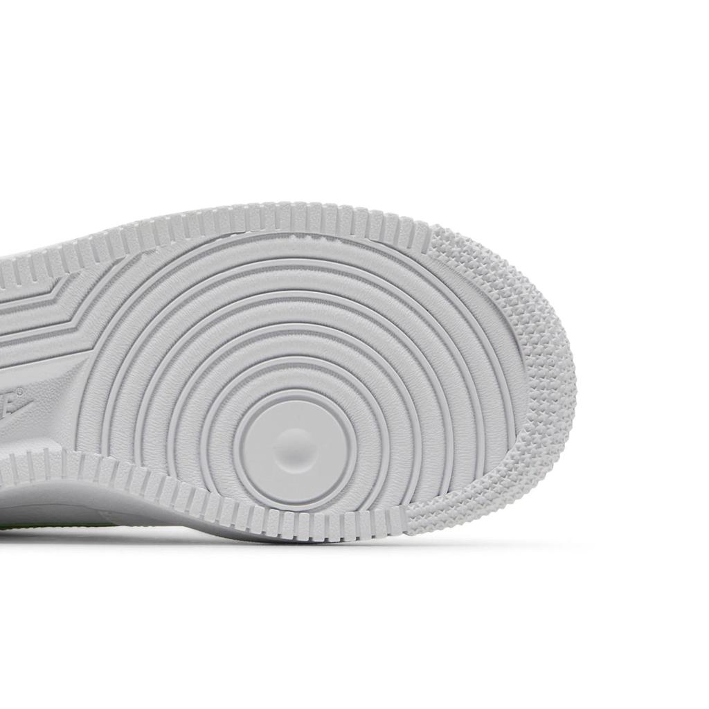Nike Womens Air Force 1 '07 'White Green Glow' (women's Sizes) White / Light Bone / White / Green Glow Skate Shoes 315115 164