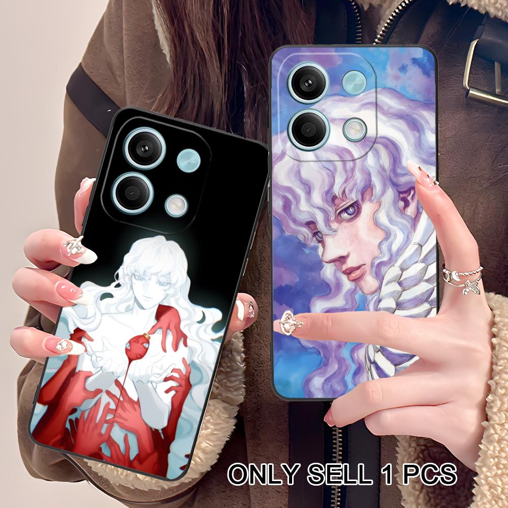 Anime Griffith Phone Case for POCO M7 M6 M5 M4 M3 X7 X6 X5 X4 X3 Pro GT 5G Soft TPU Shockproof Cover