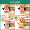 Soft And Cuddly Teddy Bear Plush Toy Keyring Delightful Bag Charm For Kids