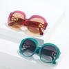 2023 Retro Oval Goose Egg Sunglasses - Versatile Large Frame with European & American Style