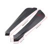 Rear Bumper Lip Splitter   Car Side  Fins Body Lip Spoiler Chin Skirt Protector, Black