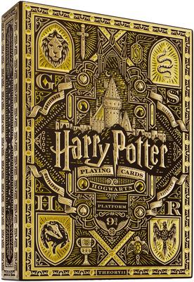 Theory11 Harry Potter Spielkarten gelb (Hufflepuff)