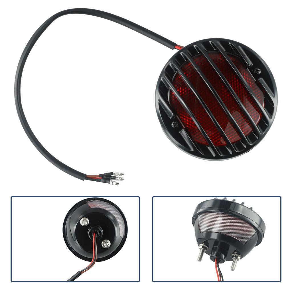 Light Brake Light For Motorcycles License Plate Motorcycle Plastic