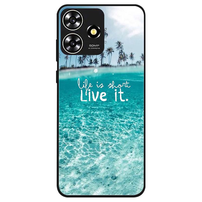 Phone Case For ZTE Blade V50 Design 4G Cases Soft Silicone Cover For ZTE Blade V50 Design 4G Fashion Case 6.6  Protector Shells Blade V50 Design 4G