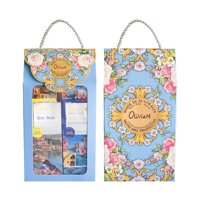 OLIVIAM Refreshing Tea Scent Wash & Care 2-Piece Set