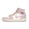 Jordan Air Jordan 1 Vintage Basketball Shoes Women's Mid Top White/Pink BQ6472-620(Team80-S-BOX)