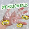 6Pcs Elastic Stretchable DIY Stress Relief Ball TPR Noise Making Ball  Squish Toy Production
