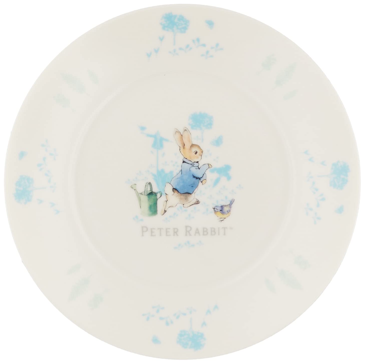 

Yamaka Shoten Peter Rabbit Plate, Approx. 19cm, Microwave-Safe, Made in Japan, PR561-330