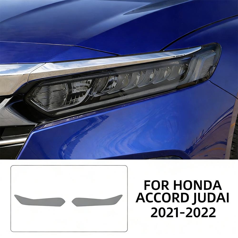 TPU Car Headlight Protective Film for Honda Accord 10th Gen 2021-2025 Transport & Smoke Anti-Scratch