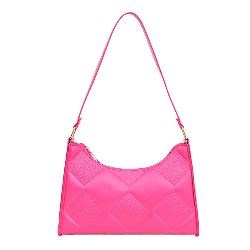 Bags Women'S Fashion Small Square Bags Niche Pressure Shell Shoulder Bags Trend Versatile Underarm Small Square Bags Trend