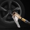 8mm Car Truck Tire Brass Air Inflator Pump Valve Connector Adapter Relief Safety Valve Tyre Wheel Clip-on Tool With L2Z9