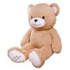 Peluche géante - Gaston - Ours - 100cm - Beige - Made in France