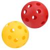 72MM 26 Holes Golf Practice Hollow Plastic Balls Airflow Balls for Swing Training