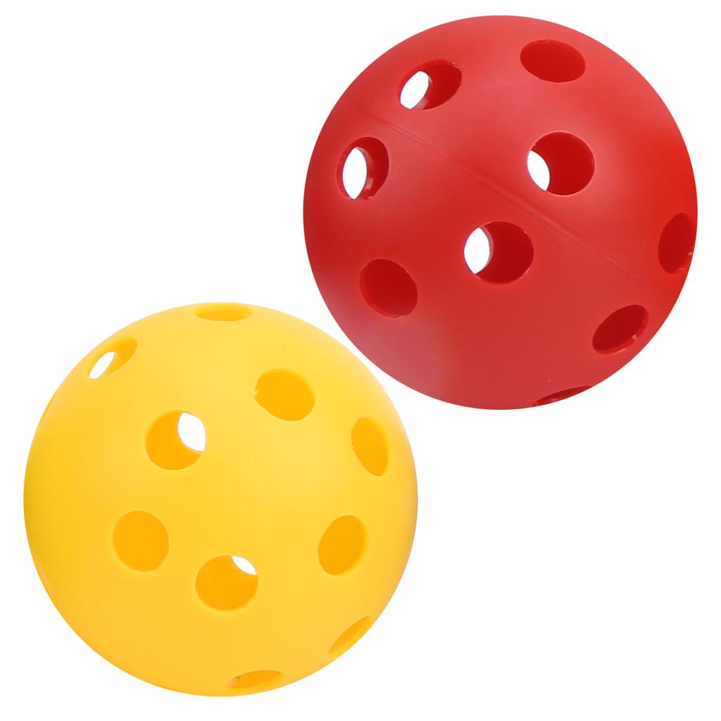 72MM 26 Holes Golf Practice Hollow Plastic Balls Airflow Balls for Swing Training