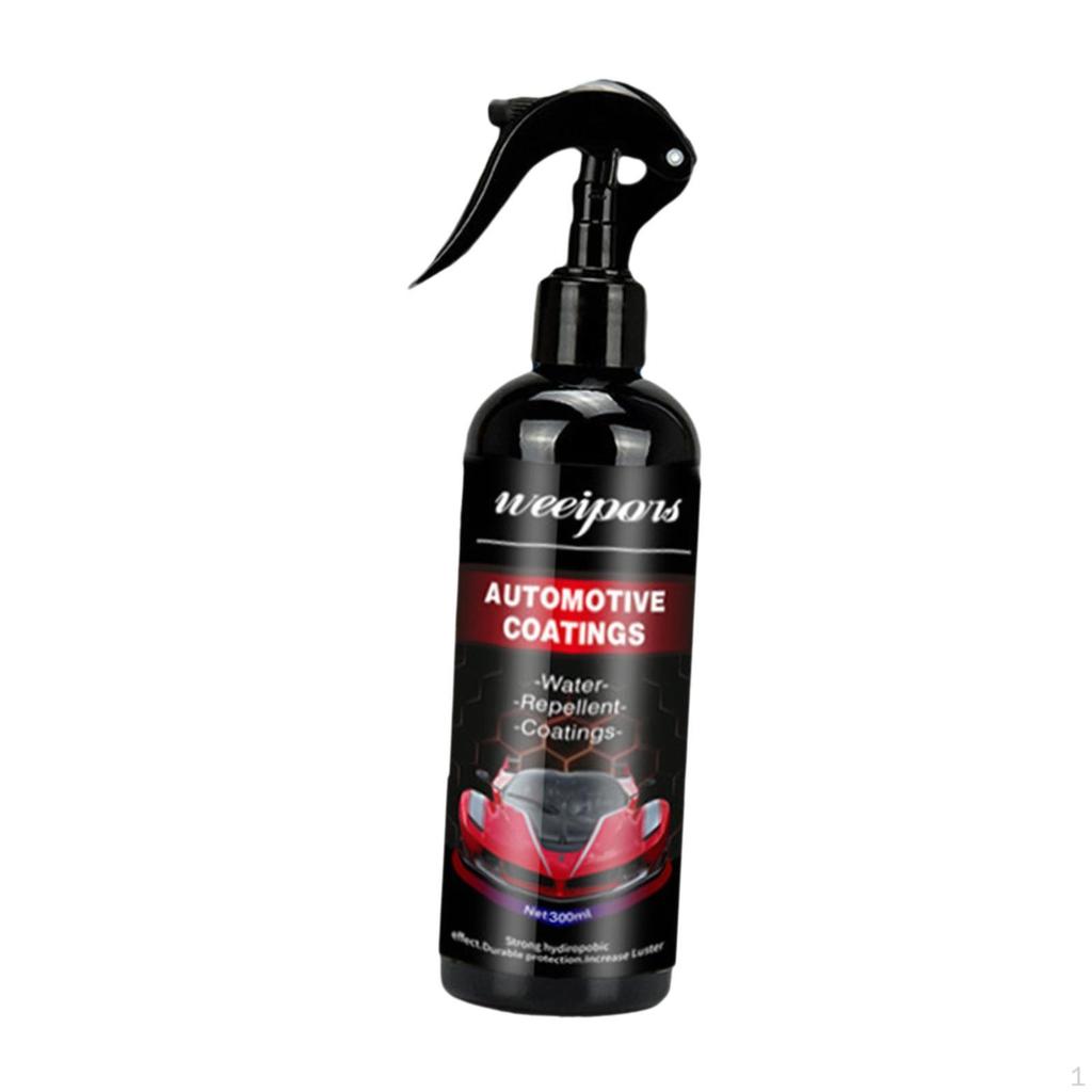 300ml Car Polish Nano Spray Multifunctional Compact Bottle for Automobile Paint Restoration