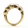 Used Boucheron Ring Rock Crystal EU#51 K18 Yellow Gold 8.8g Yellow Gold Jewelry