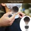 Barber Beard Shaving Brush Soft Bristles Facial Hair Cleaning Shaving Cream Brush for Men