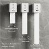 Dispensador Automático de Papel Higiénico, Portarrollos de Baño Inteligente sin Contacto con Luz Nocturna y Carga USB, Funciona con Pilas
