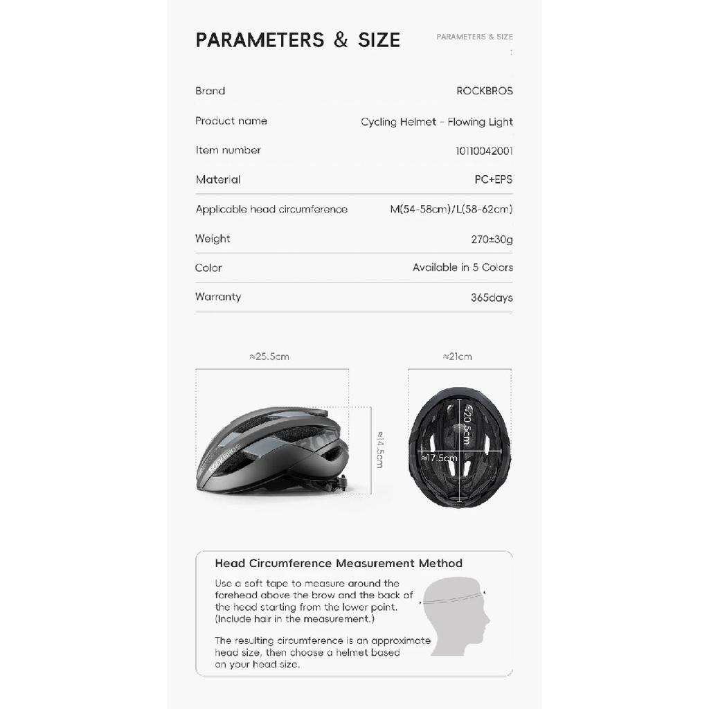 ROCKBROS Bicycle Helmet Men Women MTB Road Safety Integrally-molded Ultralight Helmet Breathable Ajustable Bike Cycling Helmet