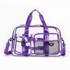 Borsa da Nuoto in PVC ad Alta Capacità Borsa da Palestra Trasparente Borsa da Viaggio Versatile Viaggio Quotidiano