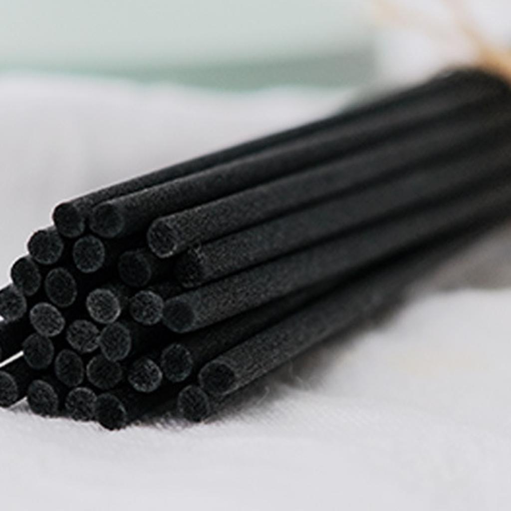 10Pcs Reed Diffuser Sticks Essential Oil Diffuser Stick Refill 30cm Fiber Reed Diffuser Replacement Refill Stick for Bedroom Hom