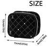 Cute Velvet Makeup Bag Zipper Closure Compact Mini Makeup Bag Lightweight Portable Cute Square Cosmetic Bag Makeup Accessory