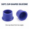 Soft Silicone Bottle Cap for Wine and Beverage Bottles, 5 Colors, 1 Piece