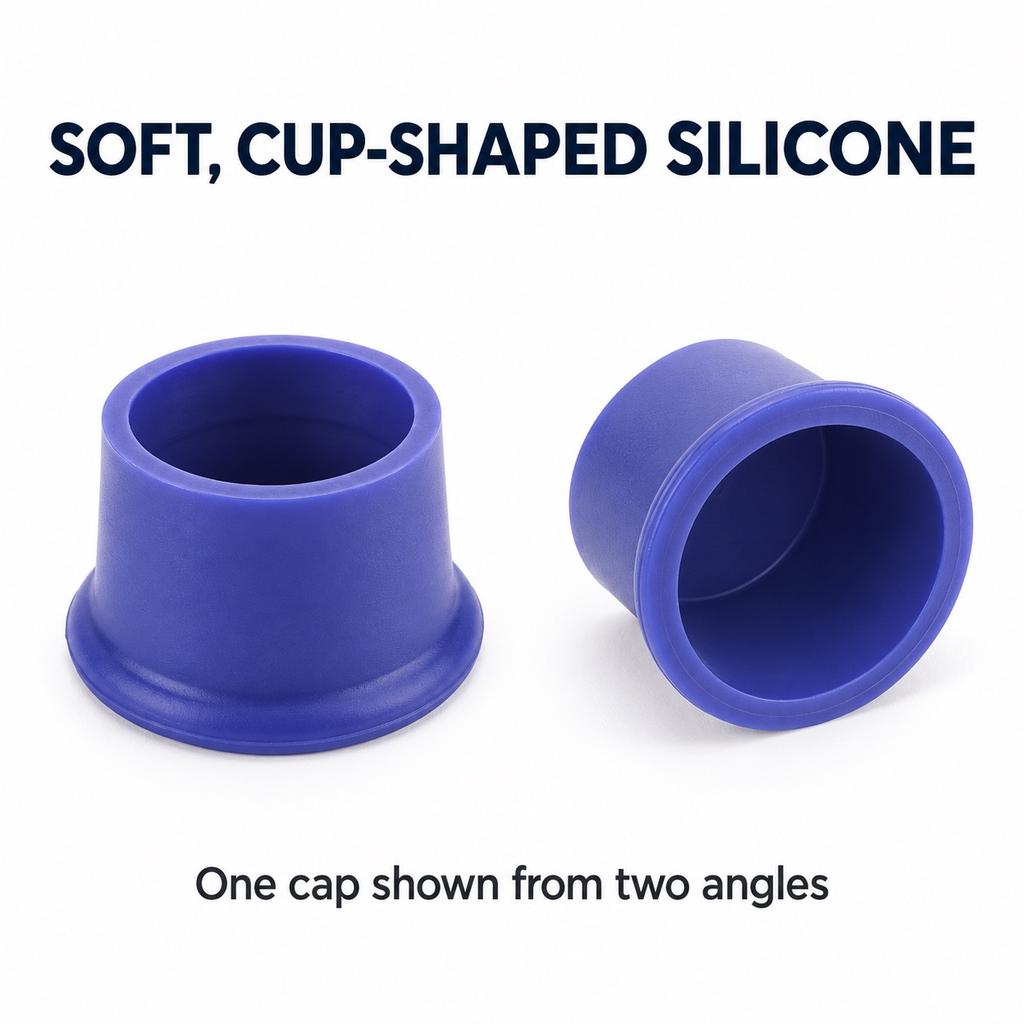 Soft Silicone Bottle Cap for Wine and Beverage Bottles, 5 Colors, 1 Piece