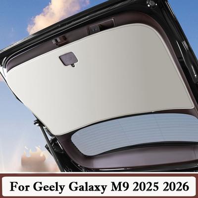 For Geely Galaxy M9 2025 2026 Car Trunk Tailgate Protection Pad Trunk Anti-wear Anti Kick Pad Cargo Liner Interior Accessories