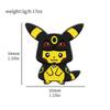 Anime Pokémon Emaille-Anstecker für Rucksäcke Niedliche Pikachu Gengar Glurak Broschen Metall Emaille Abzeichen Pins Pokemon Sammlung Geschenk